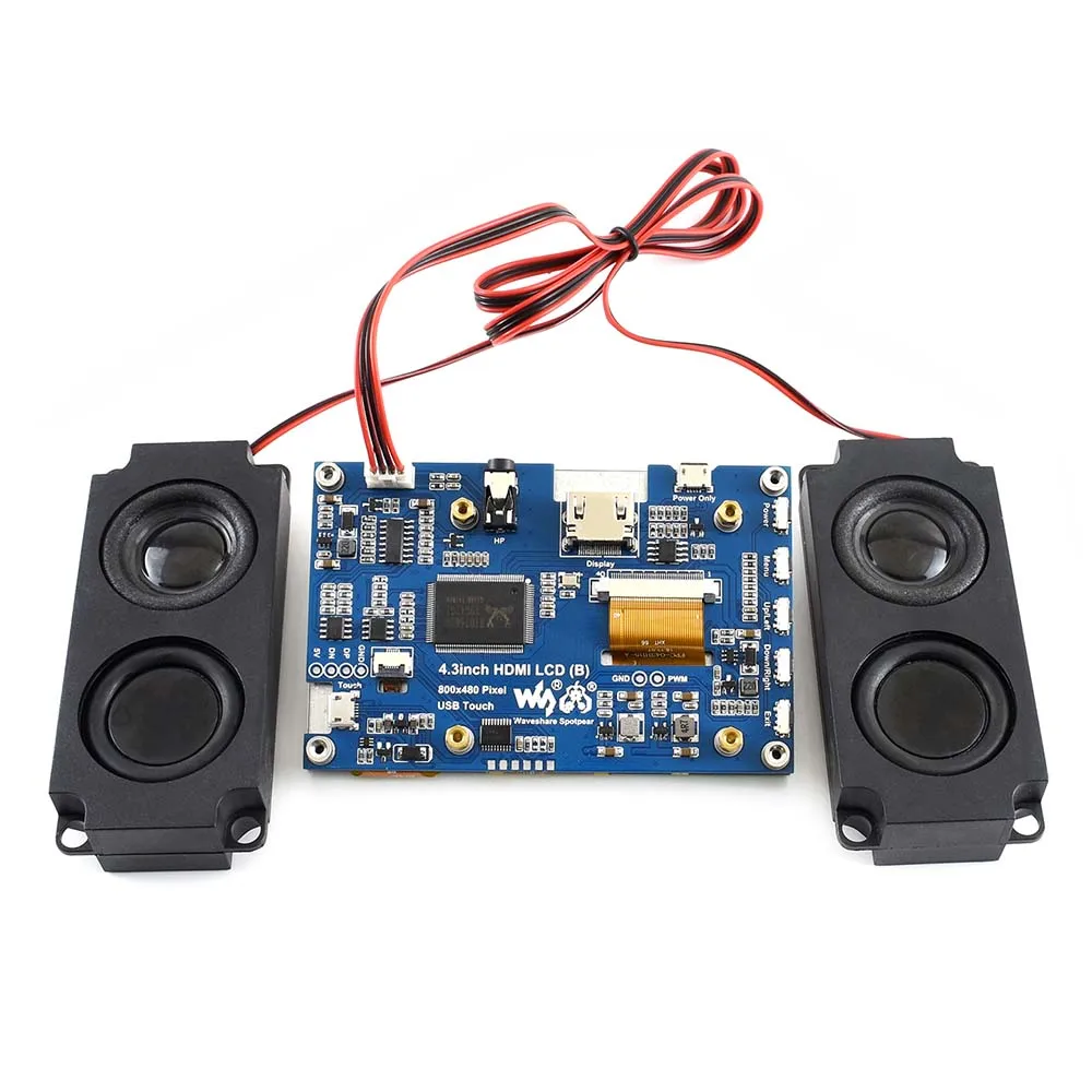 4 3 дюйма 800x480 емкостный сенсорный ЖК экран интерфейс HDMI поддержка Raspberry Pi BB Black