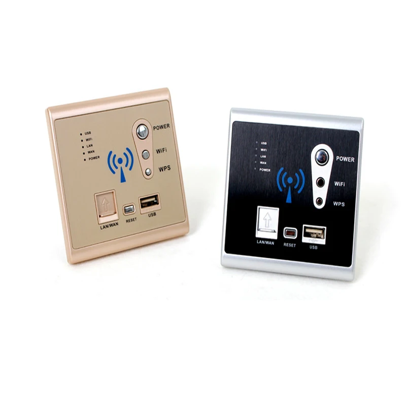 New USB Socket Wall Embedded Wireless AP Router Phone Wall