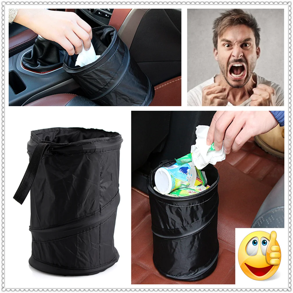 

Car Waterproof Trash Can Bag Leak Proof Garbage Pocket FOR Ssangyong rexton w actyon korando c stavic sport kyron tivoli musso