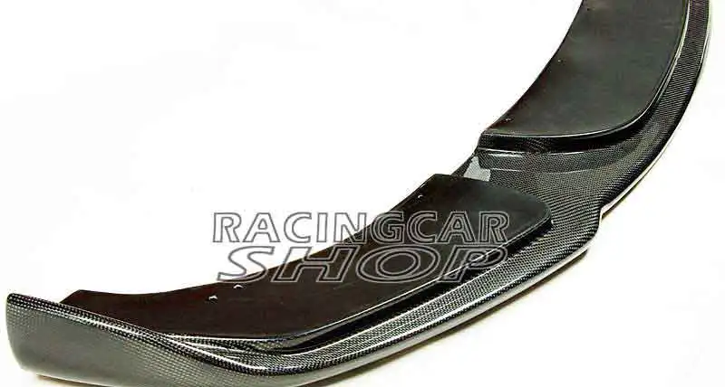 HAM style REAL CARBON FIBER FRONT LIP SPOILER FOR BMW F10 F18 5-SERIES MTECH Msport FRONT BUMPER 2011up