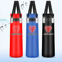 Пустой мешок для песка наполнение воды пробивая мешок Free-Stand Air Inflation Kick Sandbag Strength Training Sports Смешанные боевые искусства Тренировка по боксу