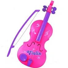 Волшебная детская музыкальная скрипка детский музыкальный инструмент для детей Рождественский подарок розовые игрушечные скрипки Bateria Instrumento A522