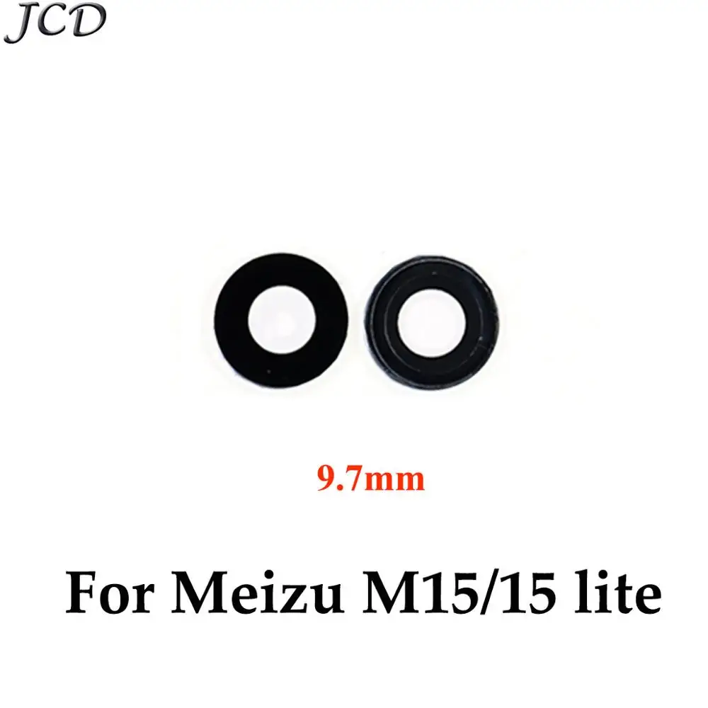 JCD 2x для Meizu 15 plus 15Plus стекло задняя камера Стекло Объектив для MEIZU 15 lite plus M15 15 с наклейкой - Цвет: For Meizu M15