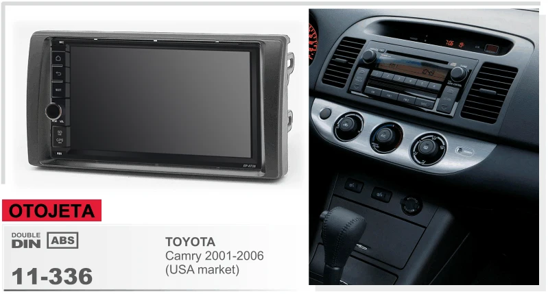 Clearance Car radio with frame Android 9.1 Autoradio GPS Player for TOYOTA CAMRY 2001-2006 USA market Multimedia recorder stereo device 0