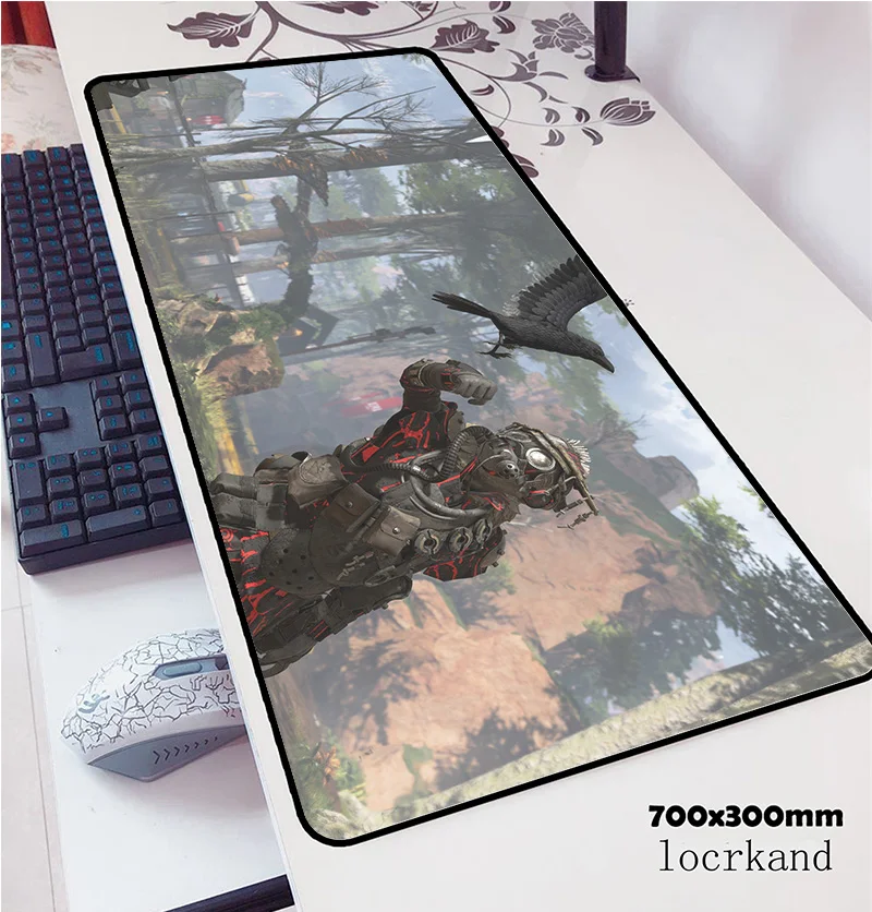 Apex legend коврик для мыши 700x300x3 мм милый компьютерный геймпад pc gamer игровой