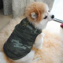 

Pet Dogs Autumn Winter Thickened Vest Coat Small Medium Dogs Warm Costume with Traction Ring