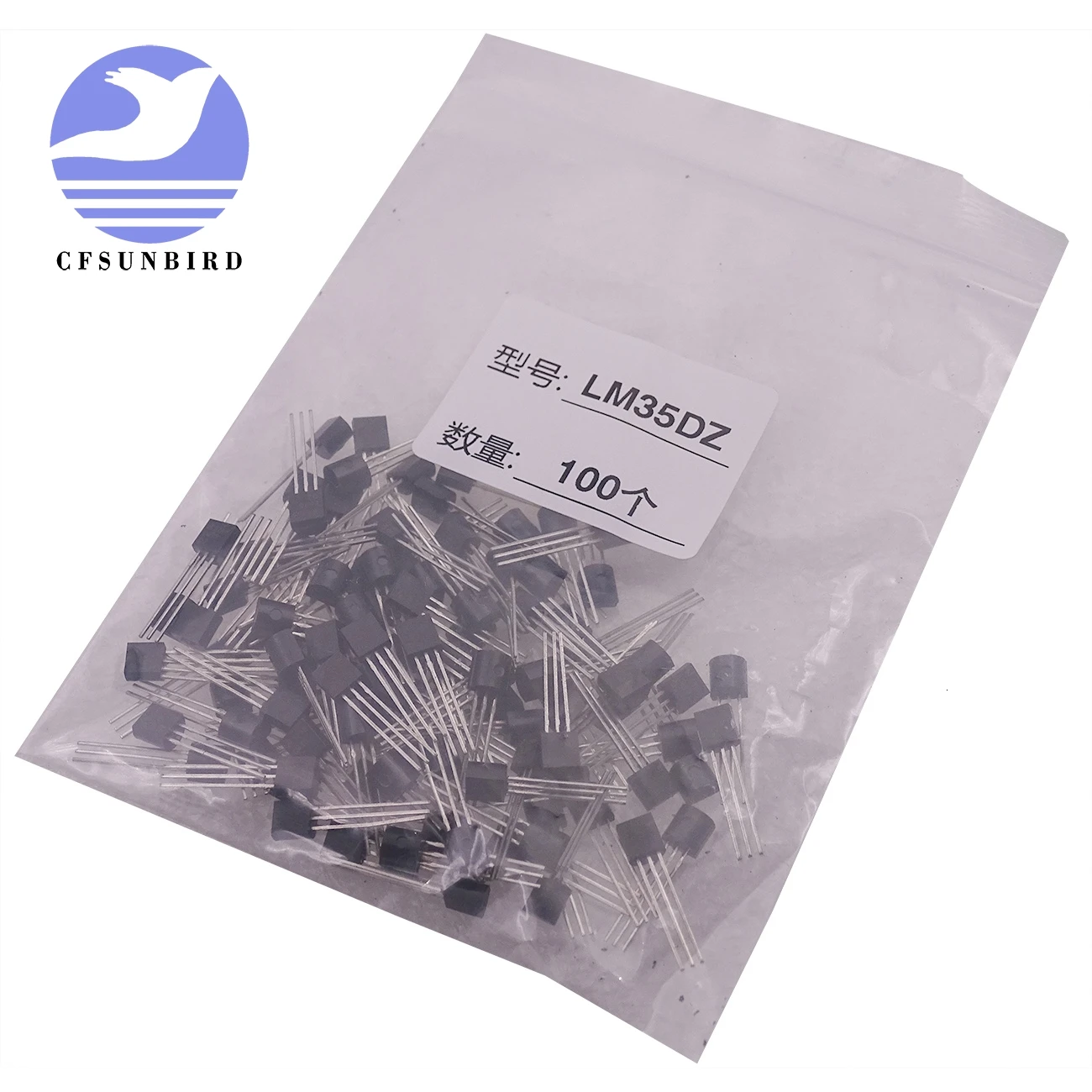 

100pcs LM35DZ TO92 LM35 TO-92 LM35D Precision Centigrade Temperature Sensors