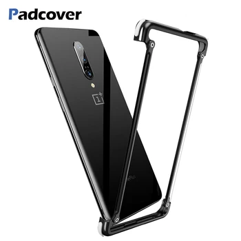 

PADCOVER Original Airbag Metal Case for Oneplus 7 7pro Case Personality Airbag Shell Metal Bumper Cover for Oneplus 6T Case