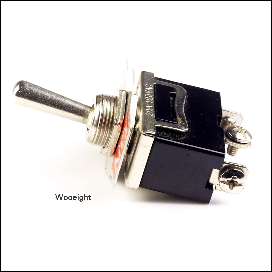 Wooeight Новый 3 винтовой переключатель Toogle 10A 250 В контакта 2 положения вкл. Рокер SPDT