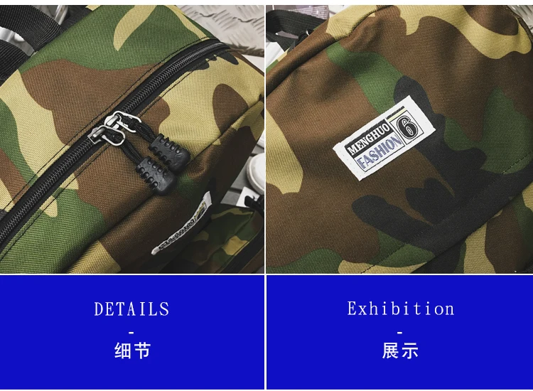 Menghuo 2018 New 2PCS:Set Women Backpack Nylon Casual Detachable Travel Bags Unisex Men School Bag for Teenager Girls Mochilas_36