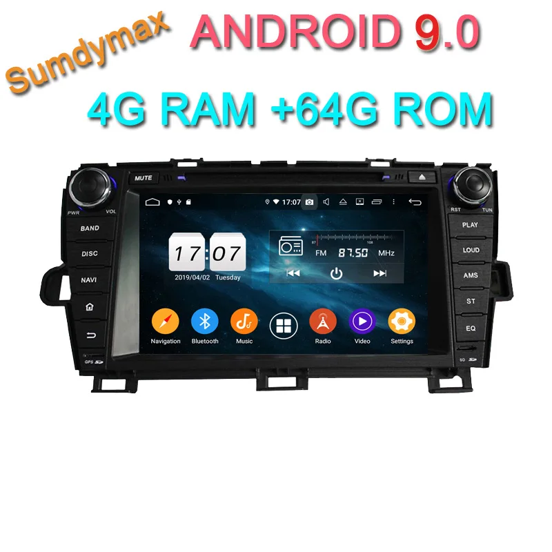 Perfect 8"android 9.0 car dvd gps for toyota prius left driving 2009-2014 with octa core 4G RAM 64G ROM radio gps multimedia player 0 Perfect 8"android 9.0 car dvd gps for toyota prius left driving 2009-2014 with octa core 4G RAM 64G ROM radio gps multimedia player 0