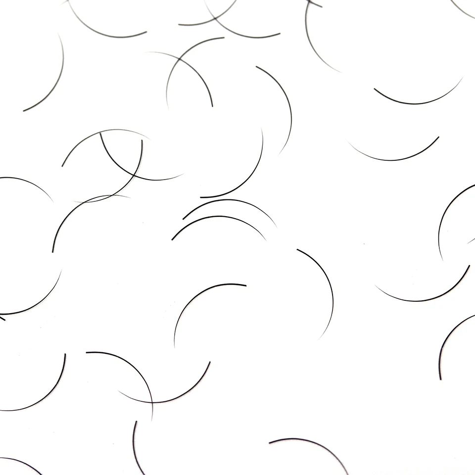 1 Case 16 Lines BCD Individual Eyelash Extensions,Fake Eye Lashes,Natural Silk Mink False Eyelashes 100% Handmade Cilias 0.03mm