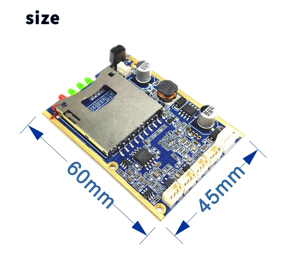 SD card recorder board Mini DVR module for CCTV underground pipeline inspection Industrial endoscope D1 HD recording