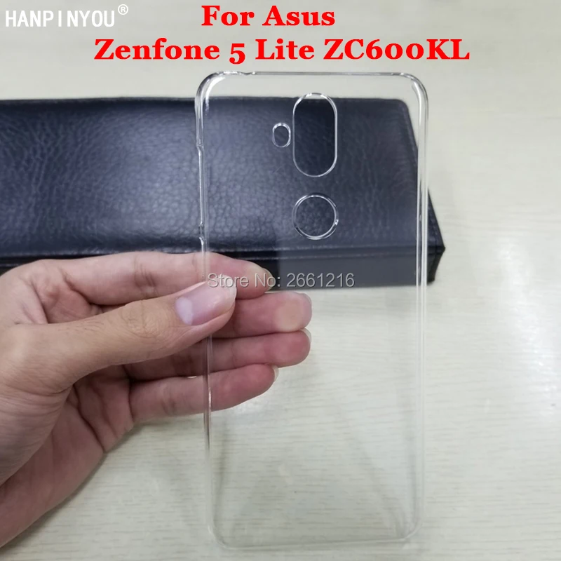 Для Asus Zenfone 5 Lite 5Q ZC600KL 6 0 &quotЖесткий ПК чехол ультра тонкий прозрачный жесткий
