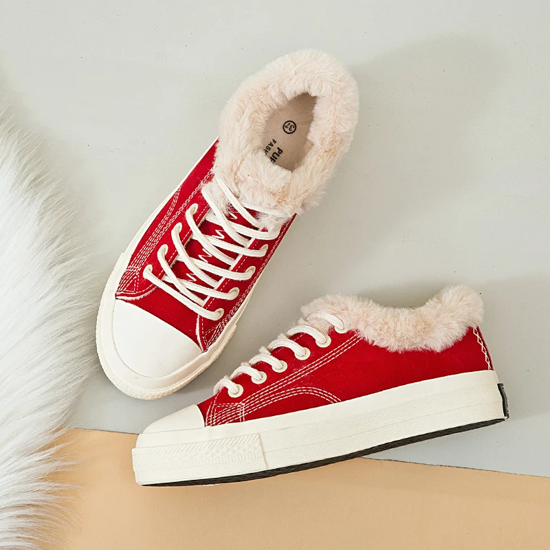 Version D'hiver 3 Feu Velours Coton Chaussures Sauvage Harajuku Ulzzang Toile Chaud De 2 Coréenne Super Plus Ins 2018 Nouvelle 1 wRxBXqtg