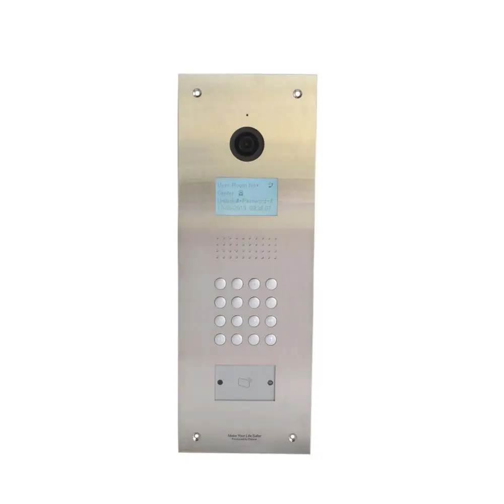 

DH logo Multi-language Apartment IP Video Intercom VTO1210C-X-S1, IP doorbell,SIP firmware,waterproof Include mounted box