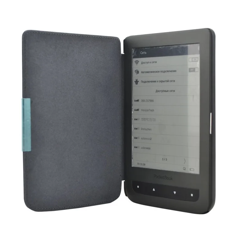 Solque из искусственной кожи электронная книга чехол для Pocketbook 625 Магнит Тонкий флип