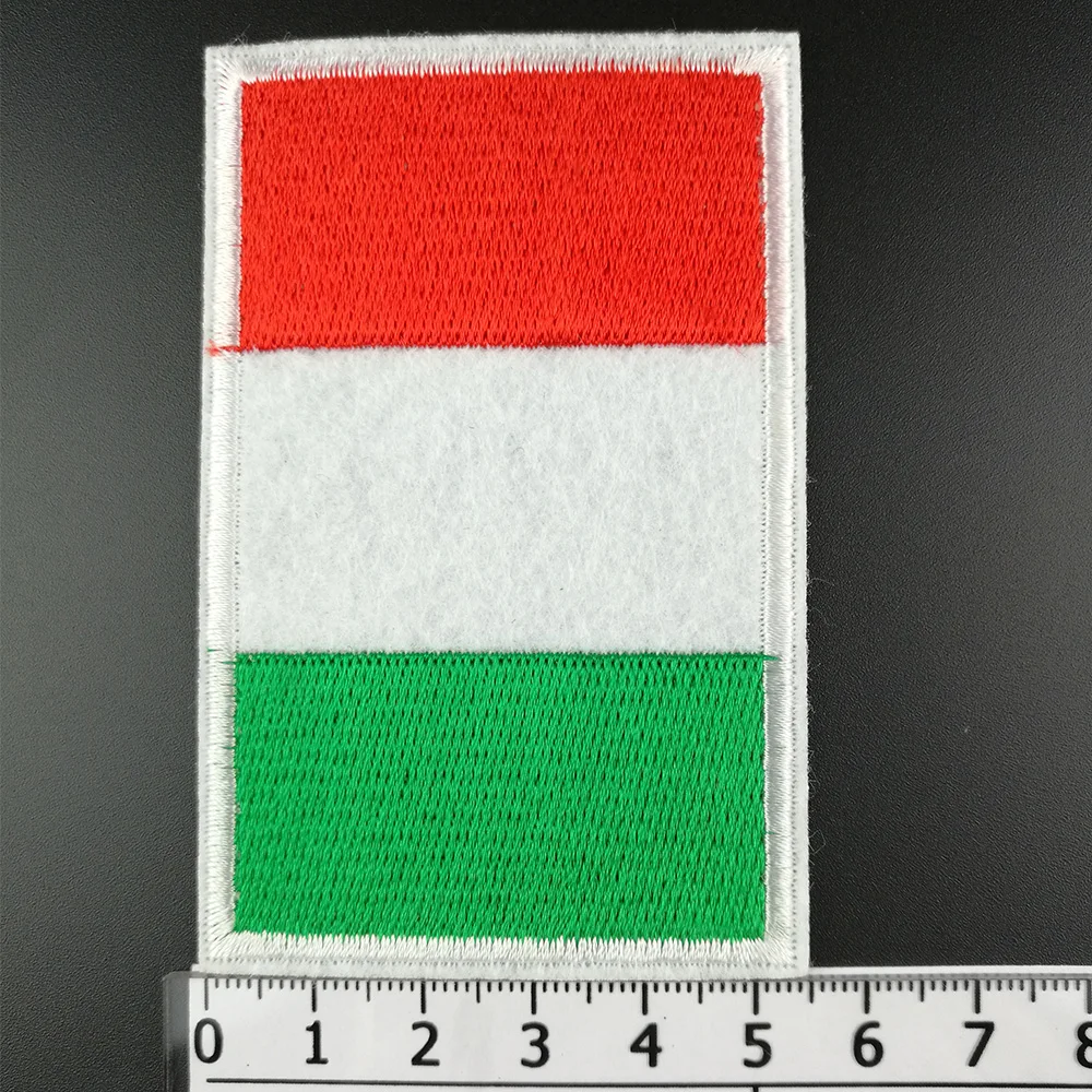 Италия флаг страны вышитые термонаклейки патч кружевная ткань патч для одежды наклейки для одежды