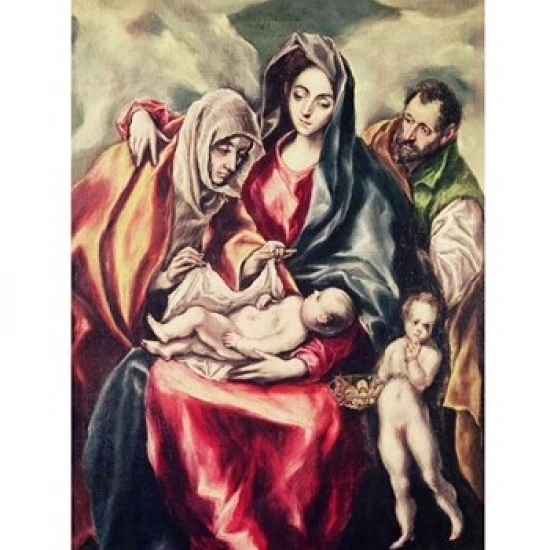 The Holy Family Poster Print by El Greco (18 x 24)