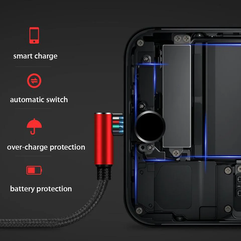 3в1 90 градусов Мульти Кабель зарядного устройства микро-usb для Meizu sony несколько usb type C кабели MicroUSB Tipo C телефонный зарядный кабель