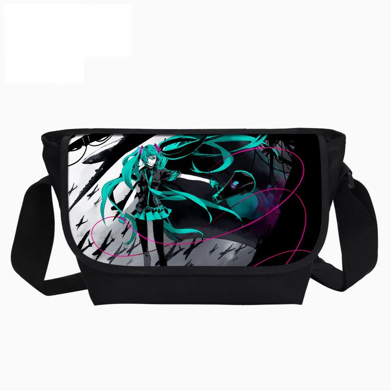 

VEEVANV New Anime Printing Handbags Hatsune Miku Women Messenger Bag Girls Shoulder Crossbody Bag School Bookbag Fashion Satchel