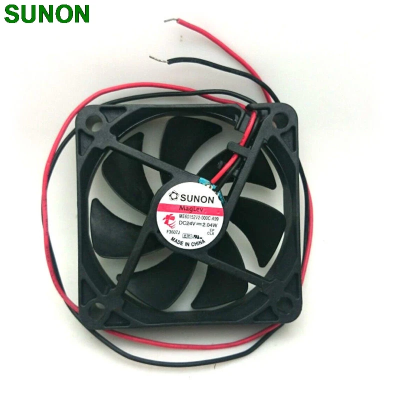 Вентилятор охлаждения инвертора SUNON 6015 24V 2 04 W 6 см 60 мм|fan table|fan control windows vistafans attic |