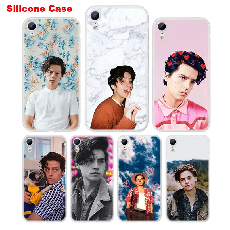 

Matte Silicone Case Cole Sprouse Moley Style for iPhone XS XR Max X 8 7 6 6S Plus 5 5S SE Phone Case Cover