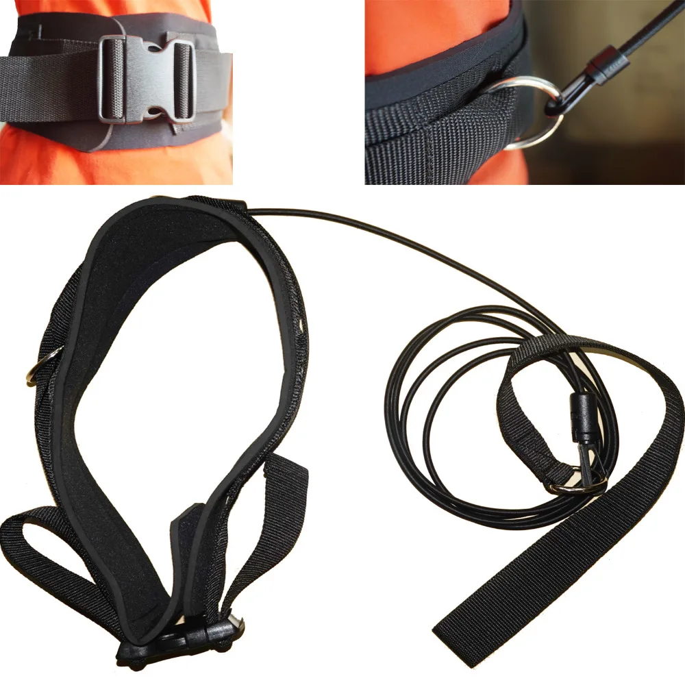 Swim Trainer Tether Thicken Belt Resistance Hydrotherapy Pool Training
