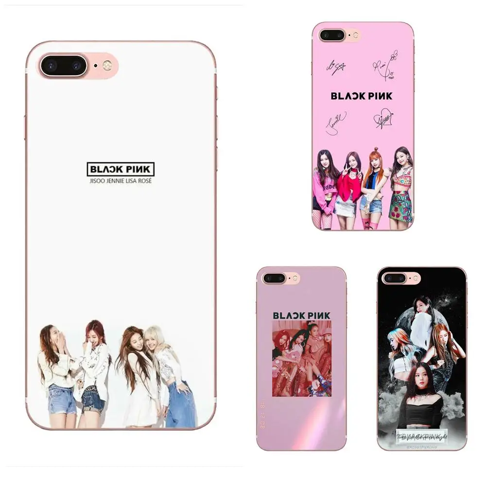 

For Xiaomi Redmi Note 2 3 3S 4 4A 4X 5 5A 6 6A Pro Plus Coque Shell Black Pink Blackpink K-pop Kpop