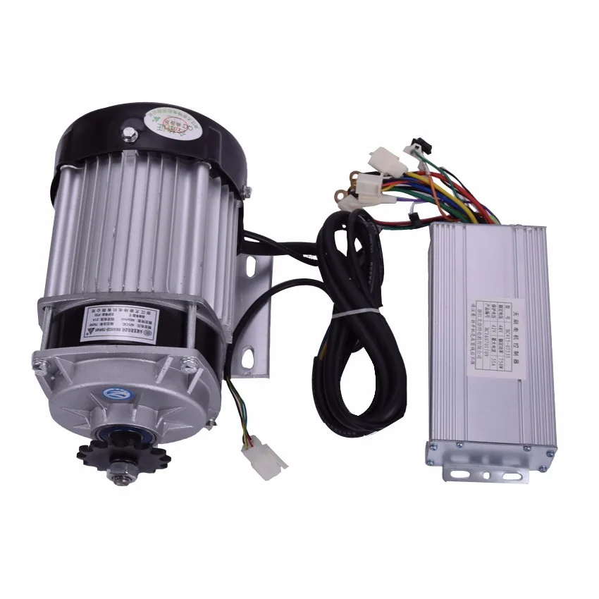 DC 48V 60V 750W BM1418ZXF Brushless font b Speed b font Reduction Motor electric font b