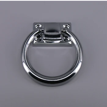 

73mm Zinc alloy Furniture Wardrobe Cupboard Drawer Handles Kitchen Cabinet door Drop ring pulls 2PCS