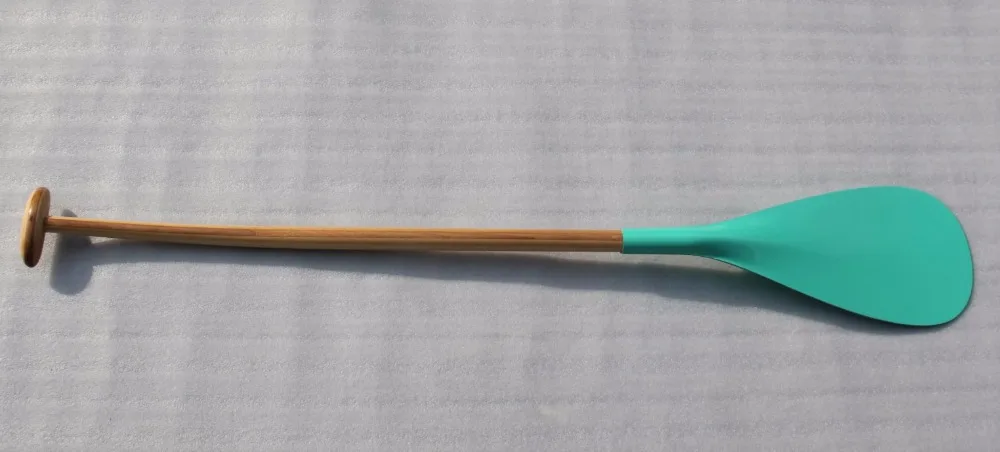 Hybrid Outrigger Canoe Paddle-Green03