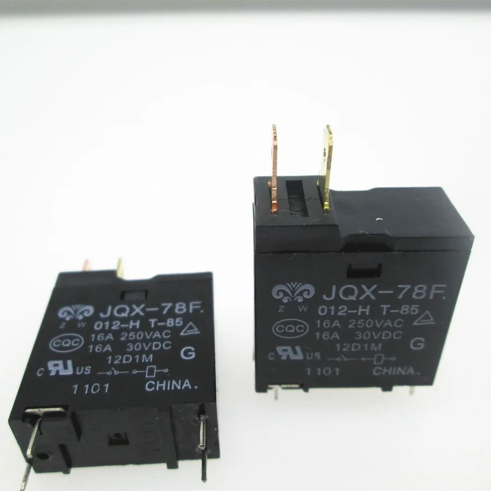 Beste NIEUWE magnetron 12 V relais JQX 78F 012 H JQX 78F 012 H JQX78F 012 H JQX78F012H 12VDC DC12V 12 V 16A 250VAC DIP4