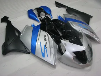 

Motorcycle Fairing K 1200S 2005 - 2008 07 08 Silvery Black Motorcycle Fairing K 1200 S 05 06 Fairing Kits for K1200S 2008