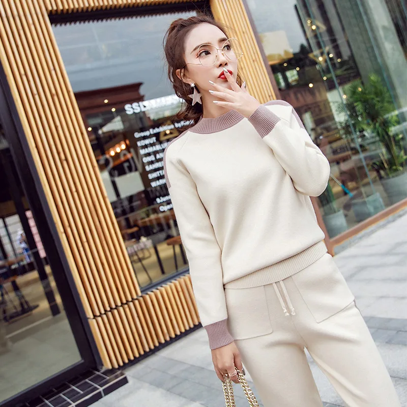 knit sweat set