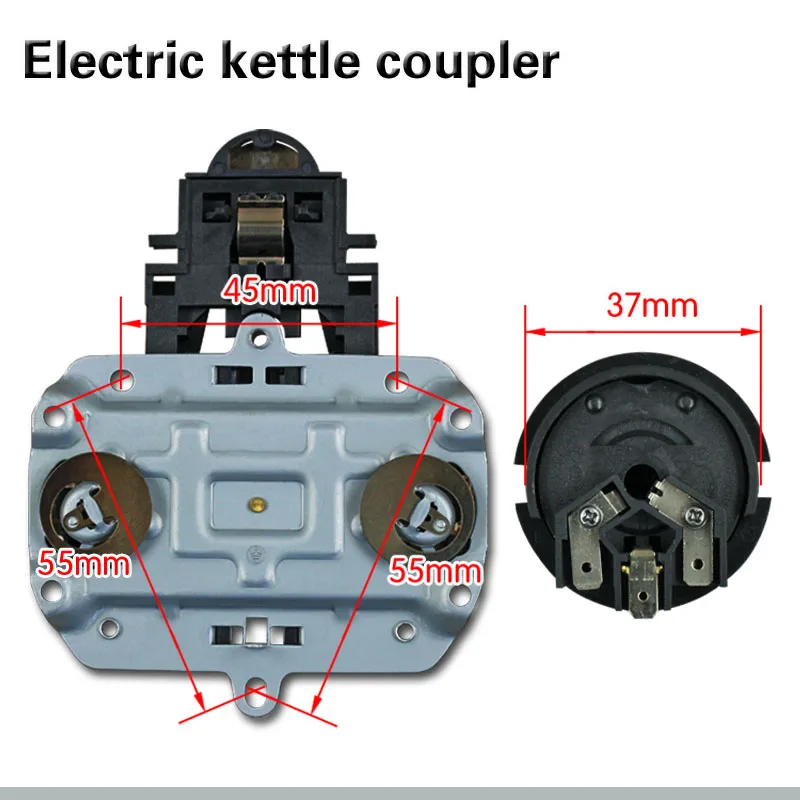 Electric kettle coffee pot accessories automatically on the kettle coupler connector temperature control switch waterproof base