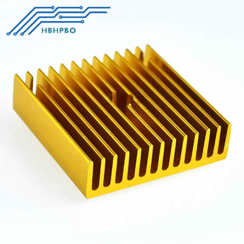 10PCS Heat Sink 40 * 40 * 11 mm 40x40x11mm Heatsink For 3D printer