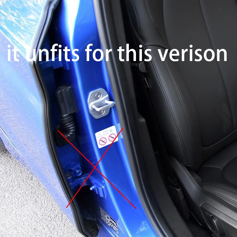 4 шт. антикоррозийный защитный чехол для автомобильного дверного замка BMW 1 серии
