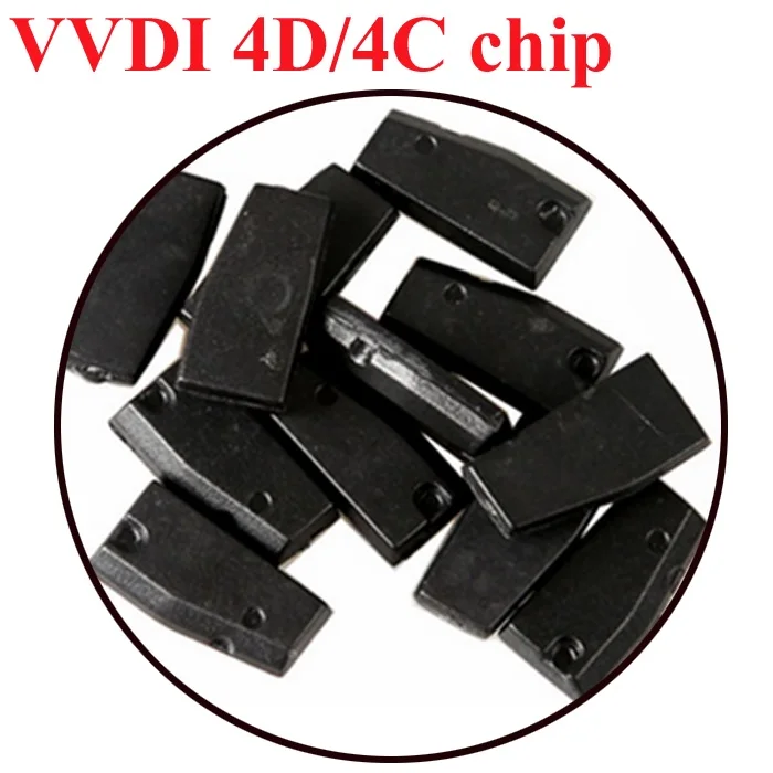 

Original VVDI2 4D 4C Copy Chip for XHORSE VVDI Key Tool VVDI ID4D 4C transponder chip duplicator 4D67 chip copy 10pcs/lot