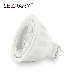 Светодиодный IARY 6 шт./лот MR16 GU5.3 светодиодный Spotlight лампы 5 W 12 V/100-240 V 220 V 110 V белый PC Корпус JCDR энергосберегающие лампы чашки Форма CE