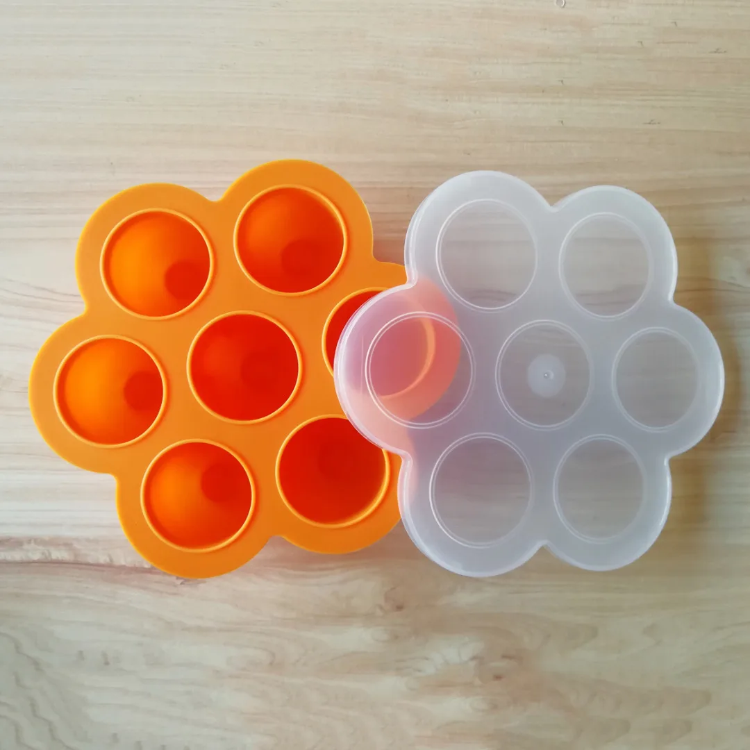Silicone Egg Bites Molds for Instant Pot Accessories - Fits Instant Pot 5,6,8 qt Pressure Cooker Ice Cube Tray with Lid