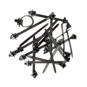

Fasteners Tie Fastening Cable Strap Cable Clips 50pcs Nylon Set Replacement