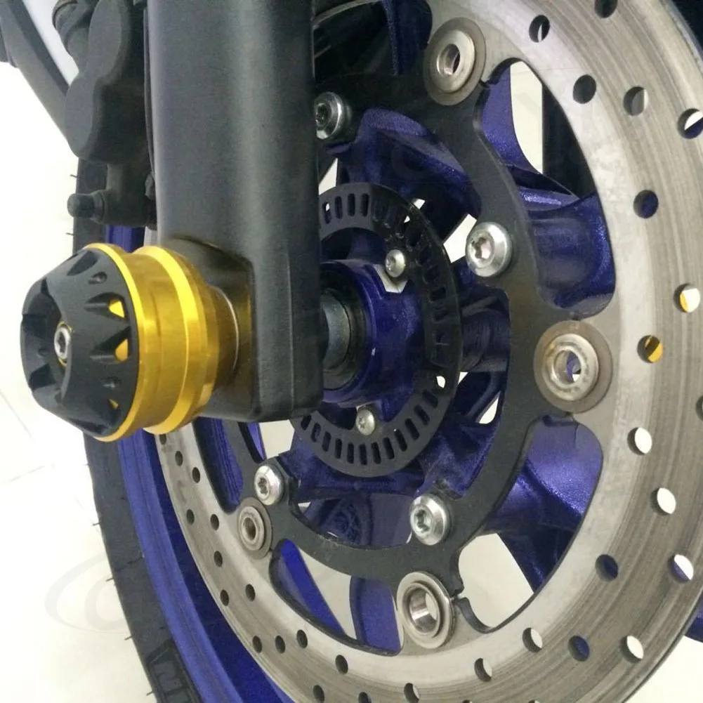 Для Yamaha YZF R25 R3 Axle Fork Crash Sliders Protector Guard 2015 2016 CNC алюминиевые аксессуары для
