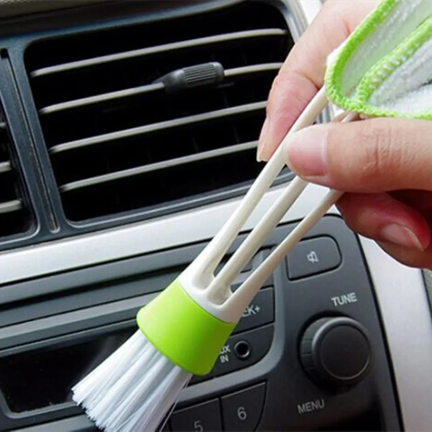 New Keyboard Clean Car Air Outlet Vent Brush Seat Gap Dust