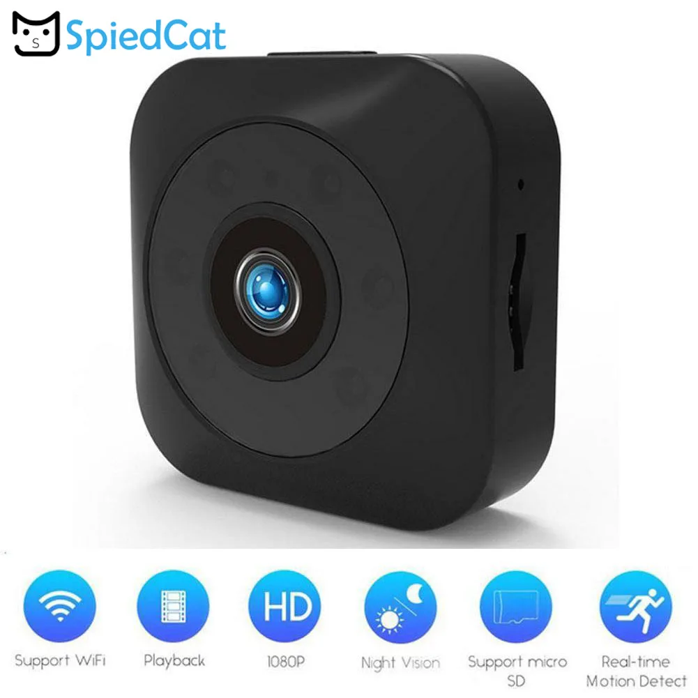

Portable HD mini Wifi Wireless Infrared Night Vision Sport Digital Micro Motion Detection Recorder IP Camera support TF Card