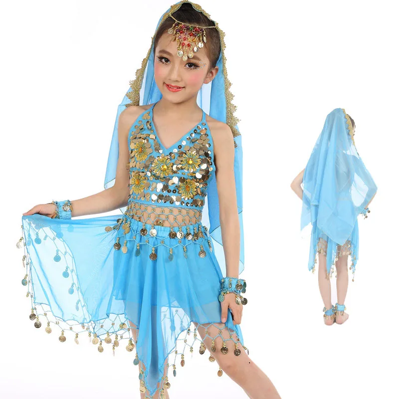 2018 Girls Belly Dance Costume Child Dance Costumes Bellydancer