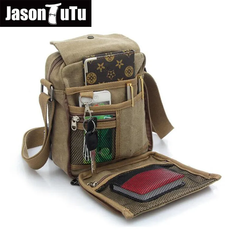 

TOP Quality New Men Messenger Bags Casual Multifunction Men Travel Bags Man Canvas Shoulder Handbags Masculina FB1173