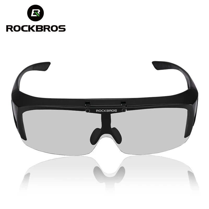 RockBros Polarized Cycling Sunglasses Bike Goggles Ride Hike Glasses White UV400