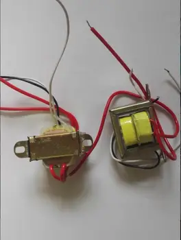

50W Power transformer Input(red): AC 220V 50Hz/output: double AC 12V