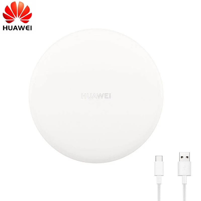 Оригинальное Беспроводное зарядное устройство Huawei (Макс 15 Вт) Быстрая Зарядка Qi